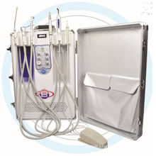 Portable Dental Unit with Suction and Handpiece with CE